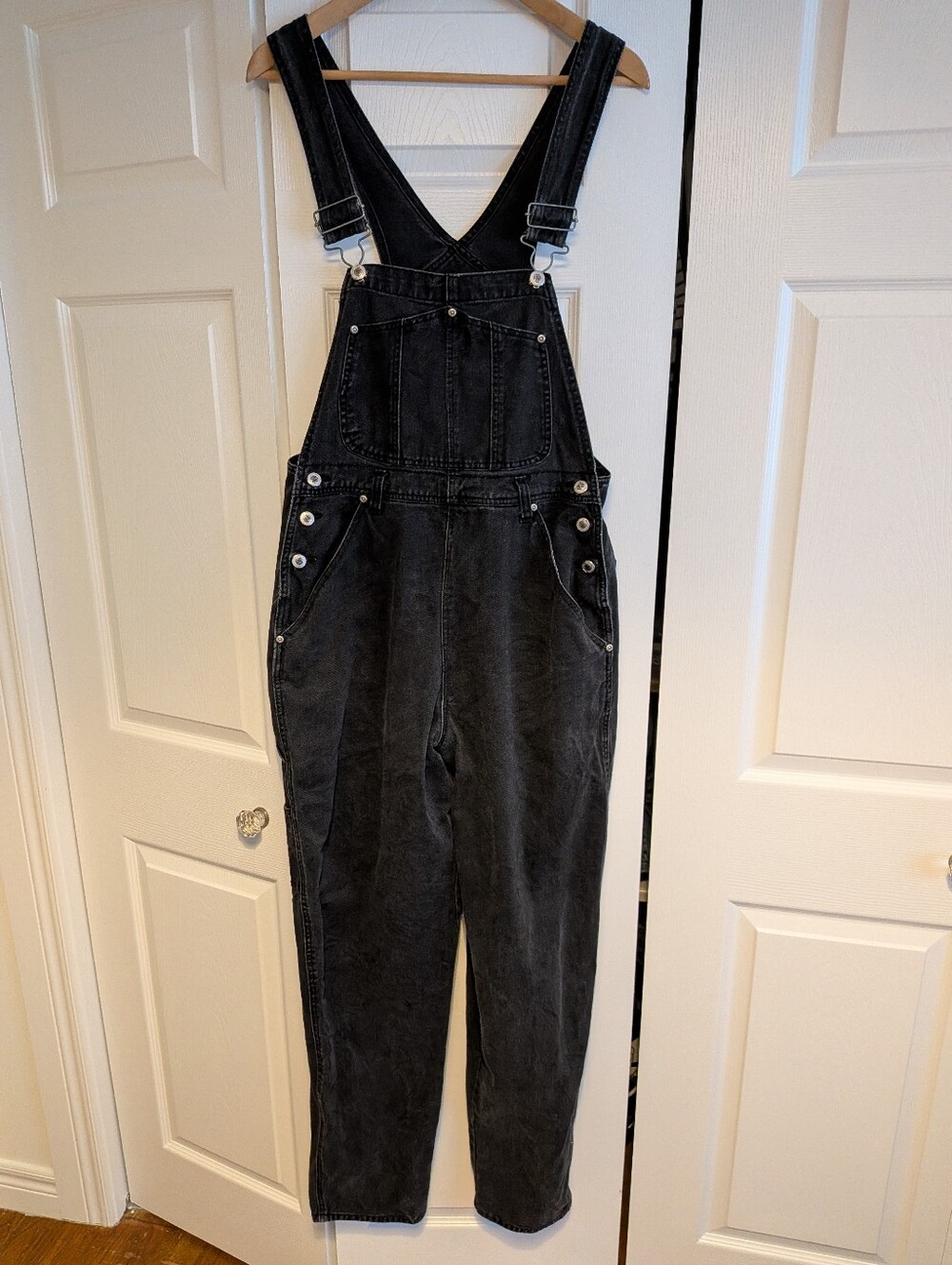 Vintage Nevada faded black overalls - small / medium